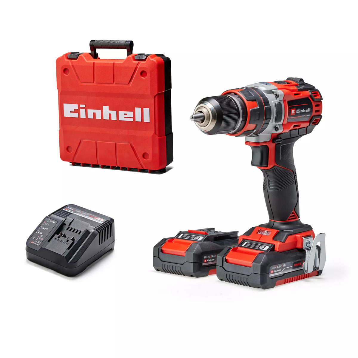 Einhell Professional Brushless Combi Drill + 2 batteries
