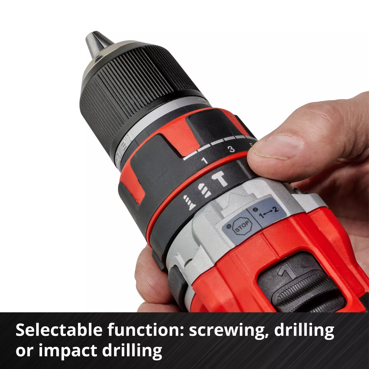 Einhell Professional Brushless Combi Drill + 2 batteries