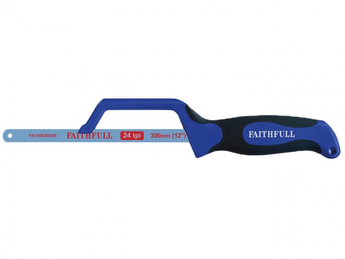 Faithfull Mini Hack Saw With Blade 300mm