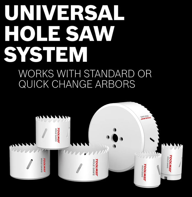 Hole saws Without Arbour - Various Sizes