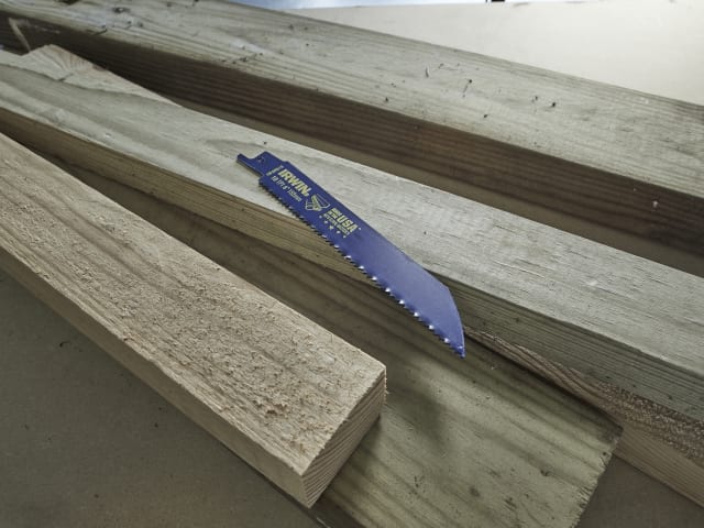 Recip Saw Blade Metal & Wood Cutting 200mm Pack of 2