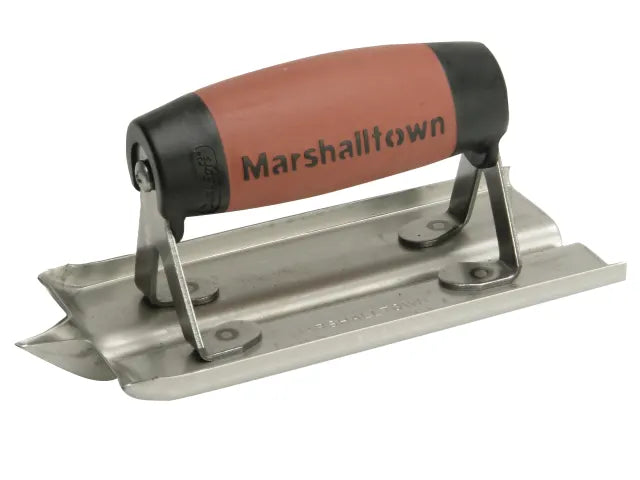 Marshalltown Stainless Steel Groover Trowel DuraSoft® Handle