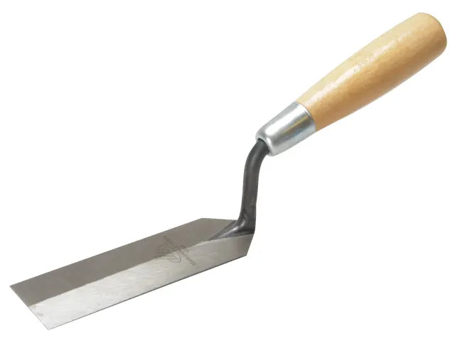 Margin Trowel Wooden Handle 5 x 2in