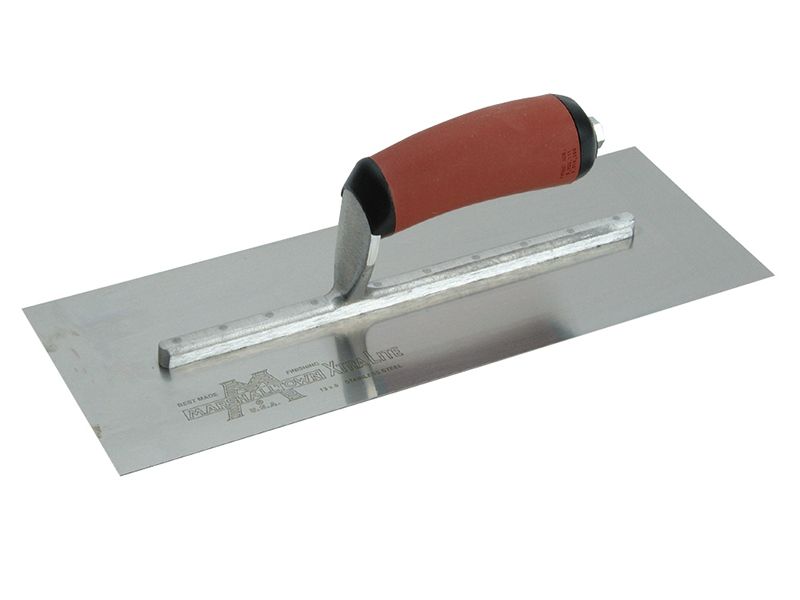 MARSHALLTOWN Stainless Steel Finishing Trowel - DuraSoft 14" x 4 3/4"
