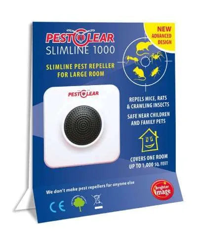 Pestclear 1000 Ultrasonic Pest Repeller - Large Room