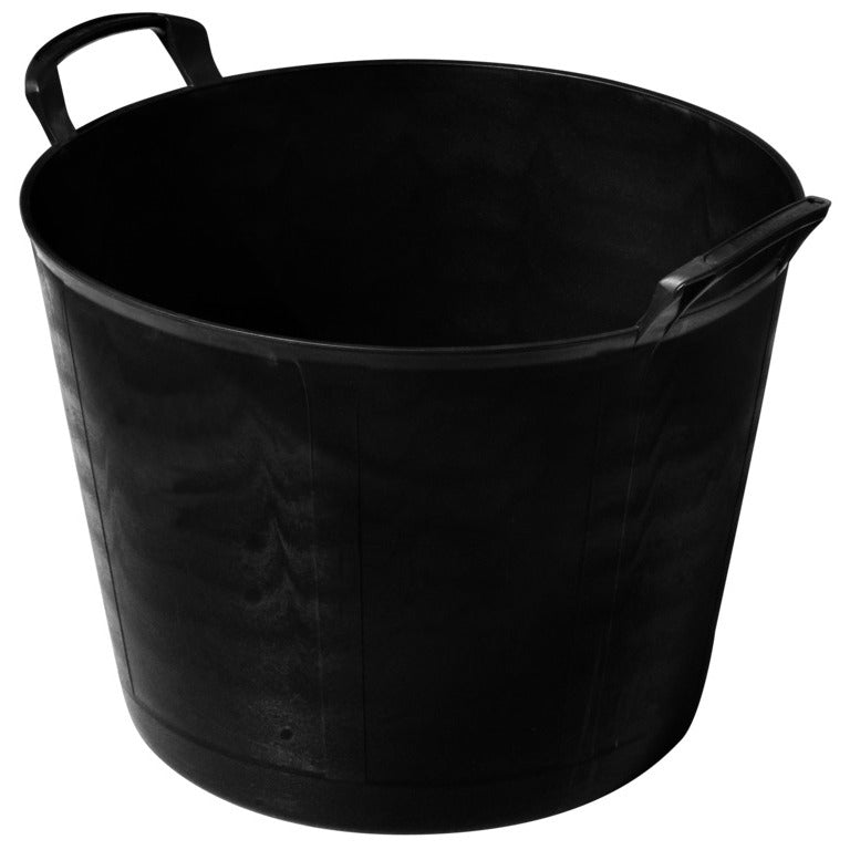 Ramboo PRO 42 Litre Black Heavy Duty Flexible Tub