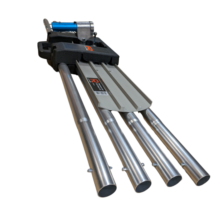 Ramboo Magnesium Bull Float Concrete Kit 48″ With 4 Poles & Carry Case + Coctrete Broom Head + Broom Bracket