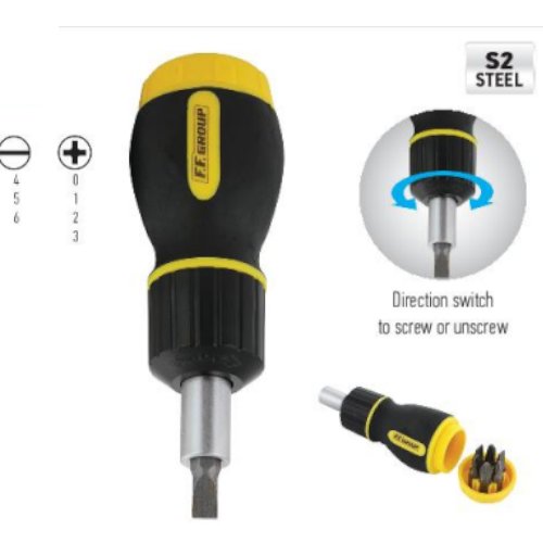 7 in 1 ratchet screwdriver