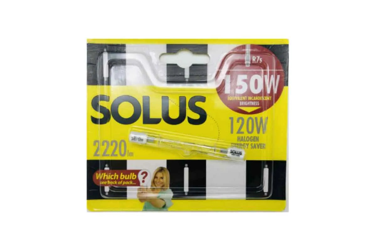 Solus R7s 150W Halogen Floodlight 70mm - Various Wattage