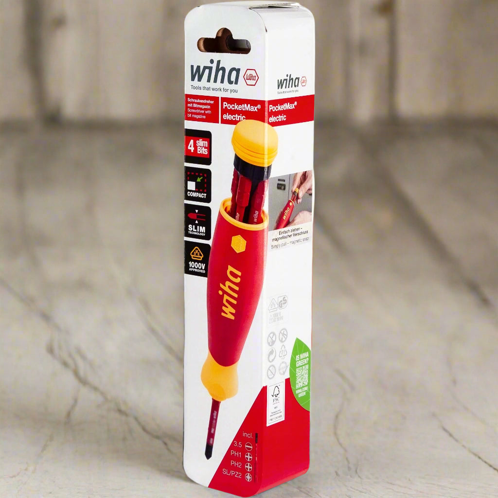 Wiha Electric PocketMax® Screwdriver Set - 5 Piece