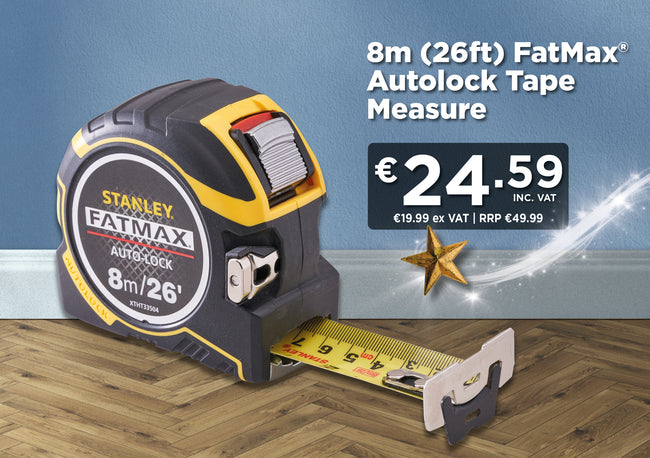 FatMax® Autolock Pocket Tape 8m/26ft