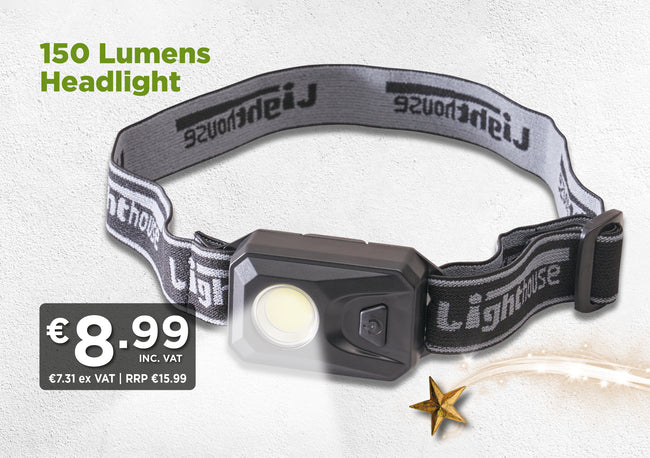 Compact LED Headlight 150 lumens
