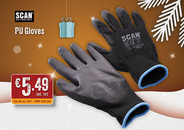 PU Coated Gloves Pack of 5