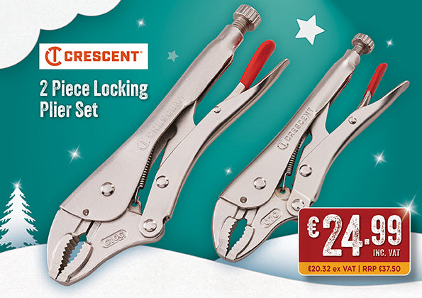Crescent 2 Piece Locking Plier Set