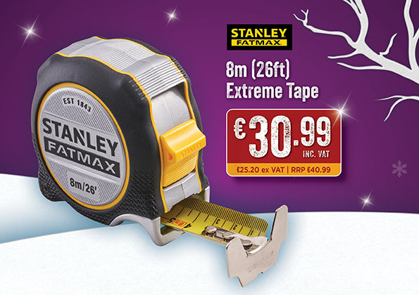 Stanley Fatmax XTREME Tape Measure - 8M