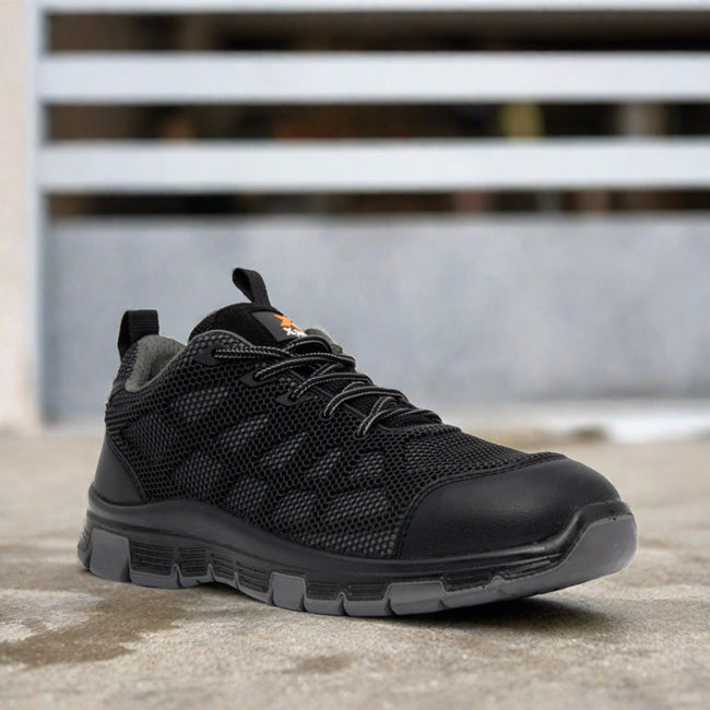 Xpert Charge Safety Trainers Black/Grey