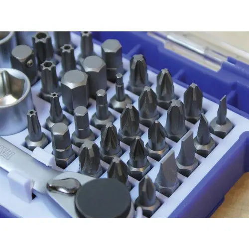 Screwdriver Bit & Socket Set, 42 Piece