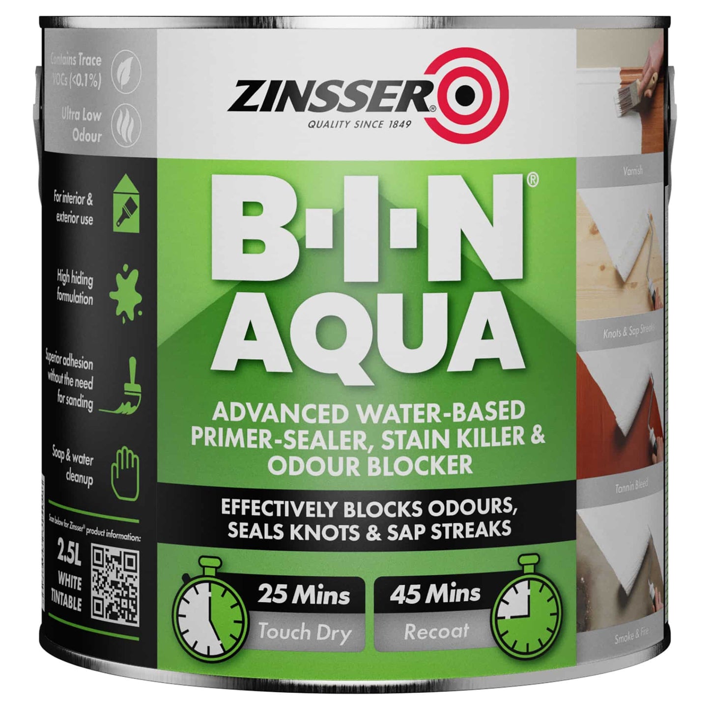 Zinsser BIN Aqua Primer White