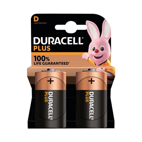 Duracell D Plus - 2pc