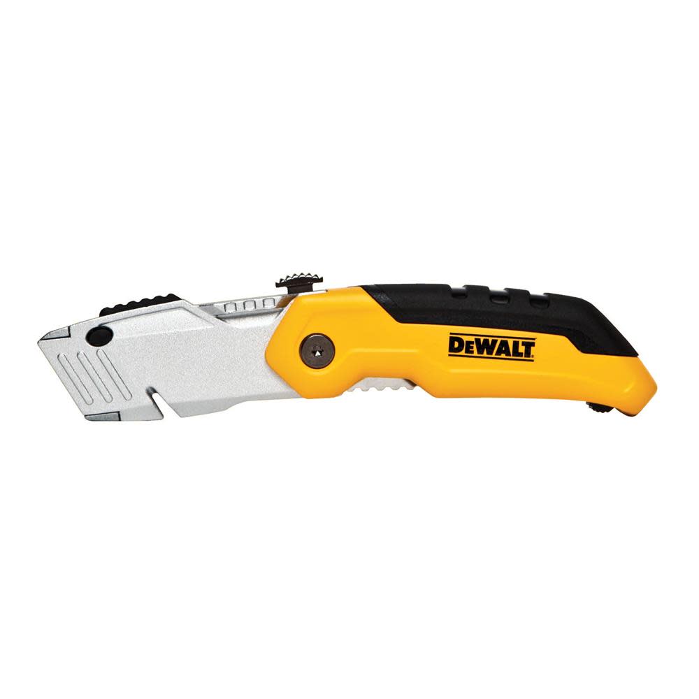 DeWalt Rapid Change Folding Utility Knife With Retractable Blade