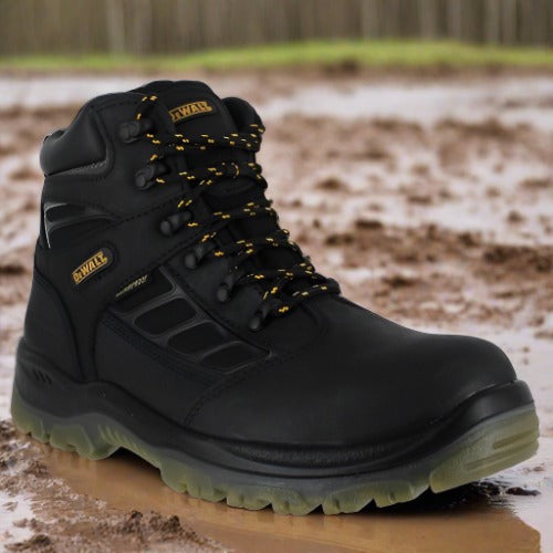 DeWALT Black Waterproof Safety Boot - Size 10