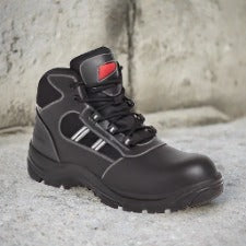 Airside Black Metal-Free Safety Hiker Boots
