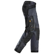 Snickers 6251 Allroundwork Stretch Loose Fit Work Trousers With Holster Pockets Grey