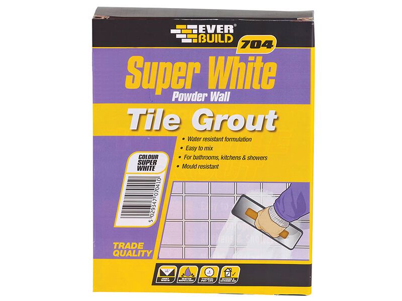 Everbuild Wall Tile Grout 1kg