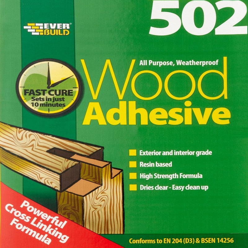 502 All PurposeWeatherproof Wood Glue - 5ltr