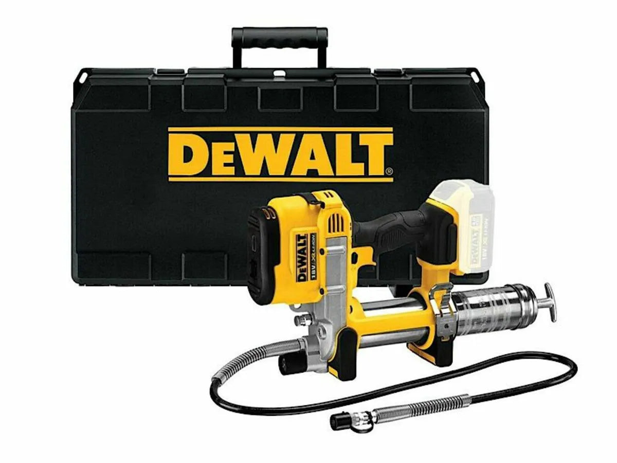 DeWalt 18V XR Cordless Grease Gun - Bare Unit