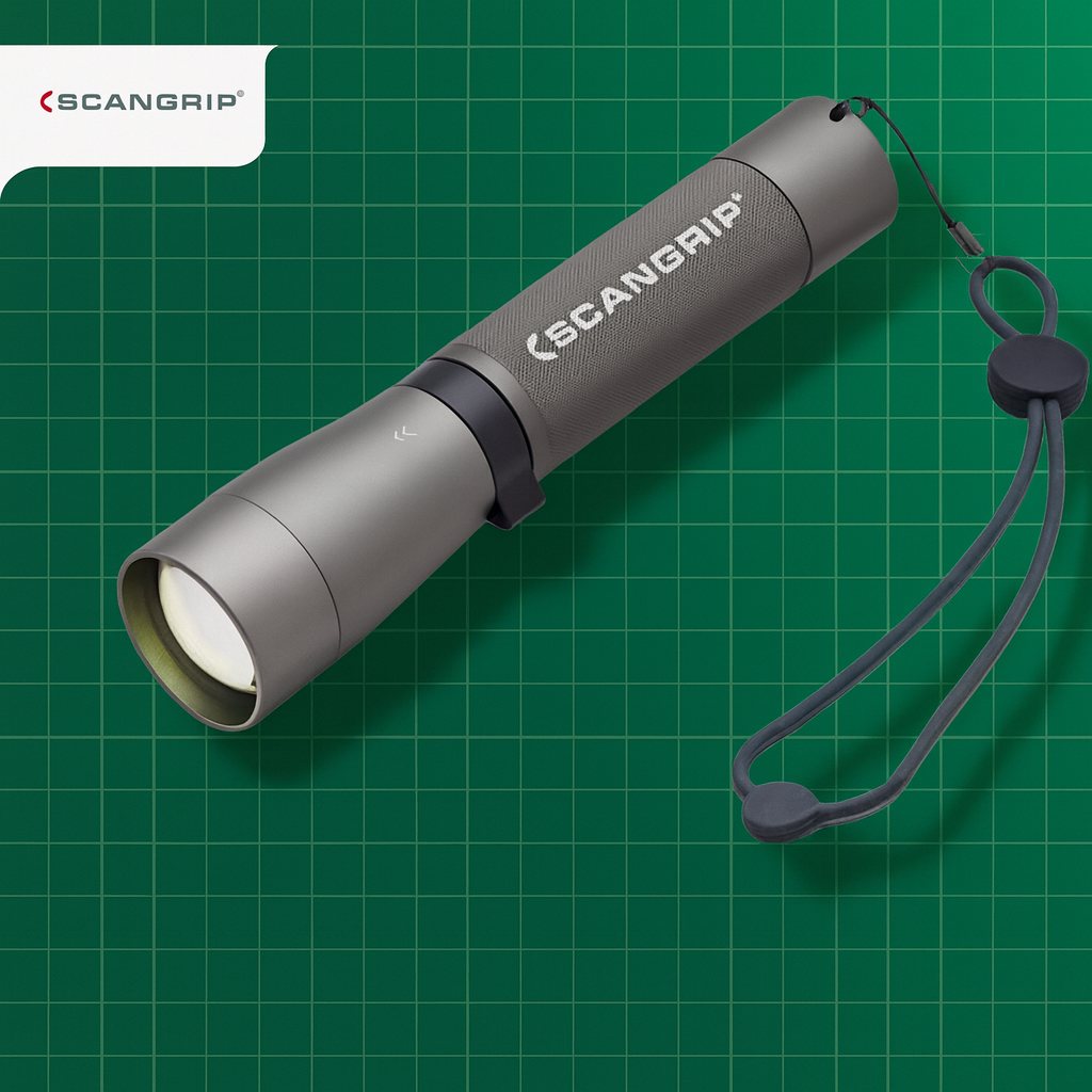 FLASH 600 R Rechargeable Torch 600 lumens