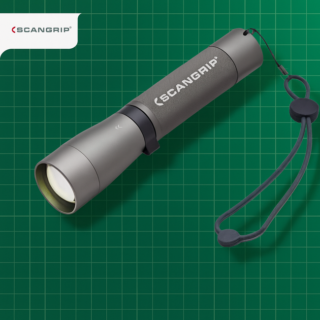 FLASH 600 R Rechargeable Torch 600 lumens