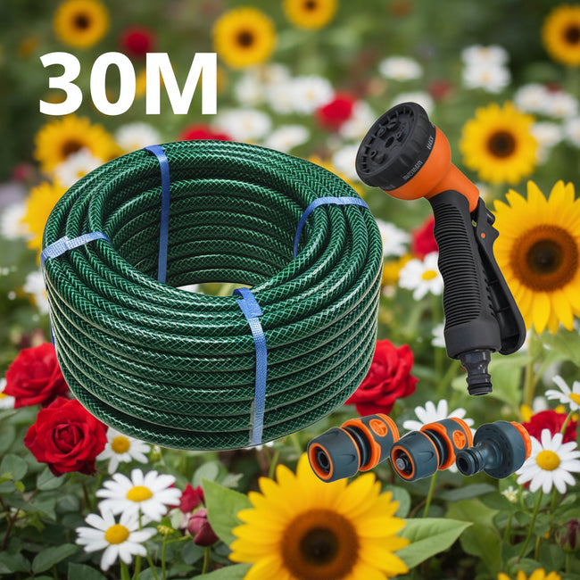 Faithfull 30M Garden Hose Kit