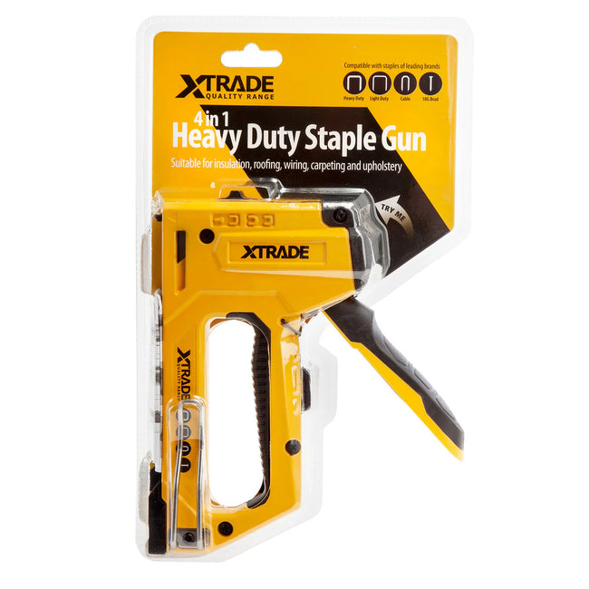 Xtrade 4 In 1 Heavy Duty Staple Gun