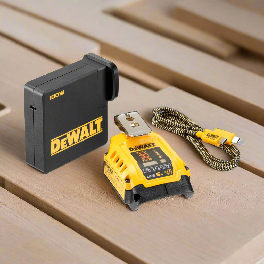 DeWalt DCB094K USB-C Charging Kit