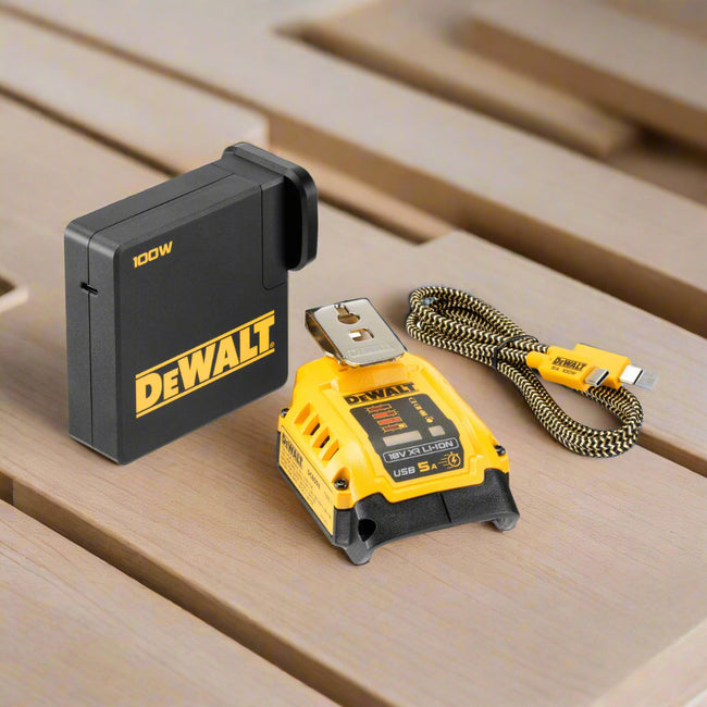 DeWalt DCB094K USB-C Charging Kit