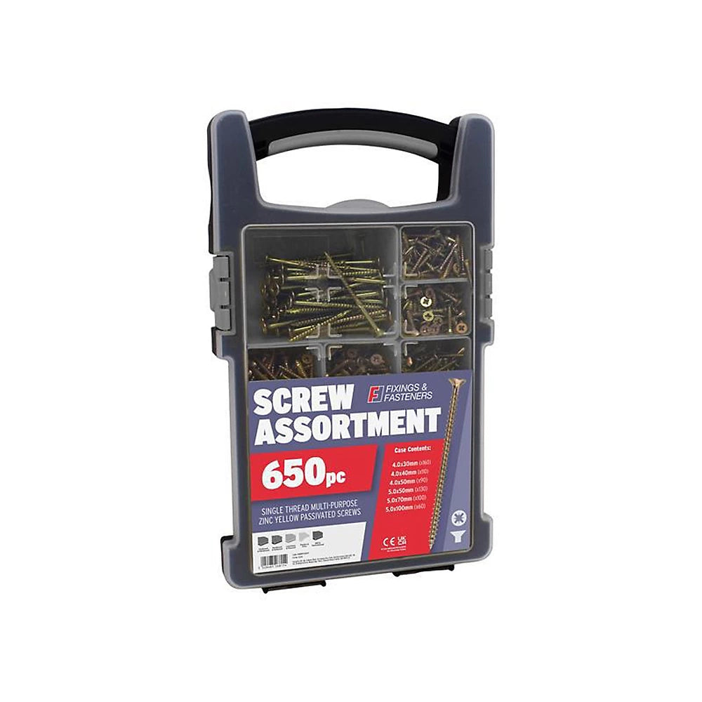 Forgefix Multi-Purpose Screw in Organiser - 650 Piece