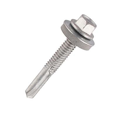 38mm x 5.5 Hex Flange Self Drilling Half Thread - 100pc