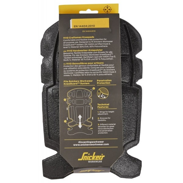 SNICKERS 9110 HARDWEARING KNEE PAD INSERTS