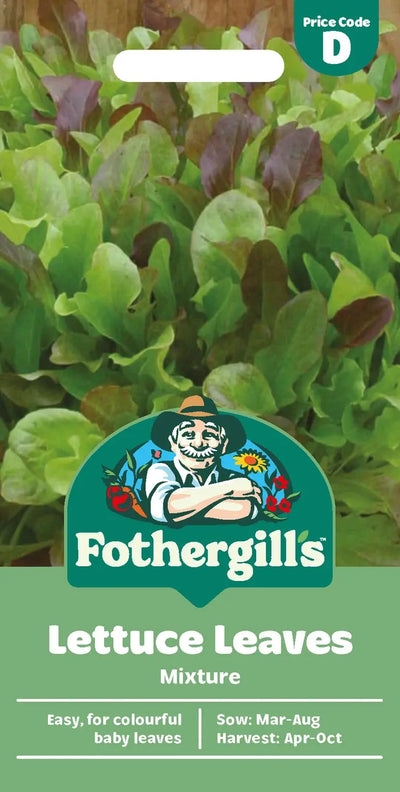 Lettuce Leaves Mixture Seeds - O'Tooles Tools