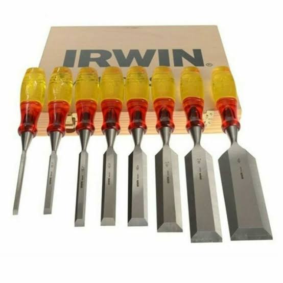 Irwin Marples Splitproof Bevel Edge Chisel Set - 8pc - O'Tooles Tools