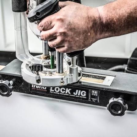 Trend Professional Lock Jig Bundle – Includes Corner Chisel & Professional Router Cutter