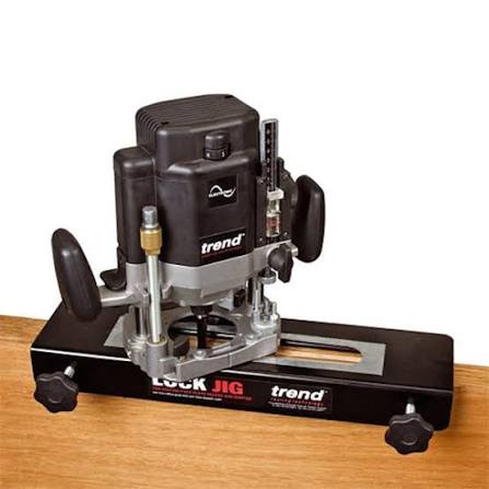 Trend Professional Lock Jig Bundle – Includes Corner Chisel & Professional Router Cutter