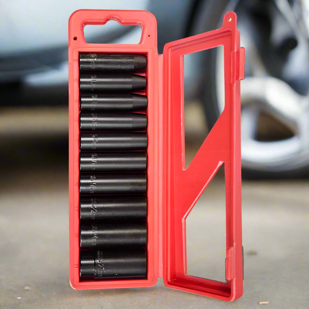 Jefferson ½″ Deep Impact Socket Set - 10pc