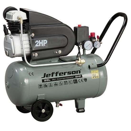 Jefferson 2HP Compressor 230V- 25 Litre – O'Tooles Tools