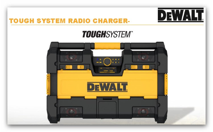 DeWALT DWST1-75663 18 Volt ToughSystem Bluetooth Radio