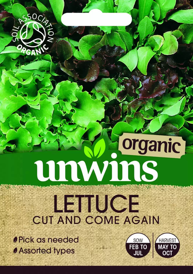 Lettuce (Leaves) Cut And Come Again (Organic)