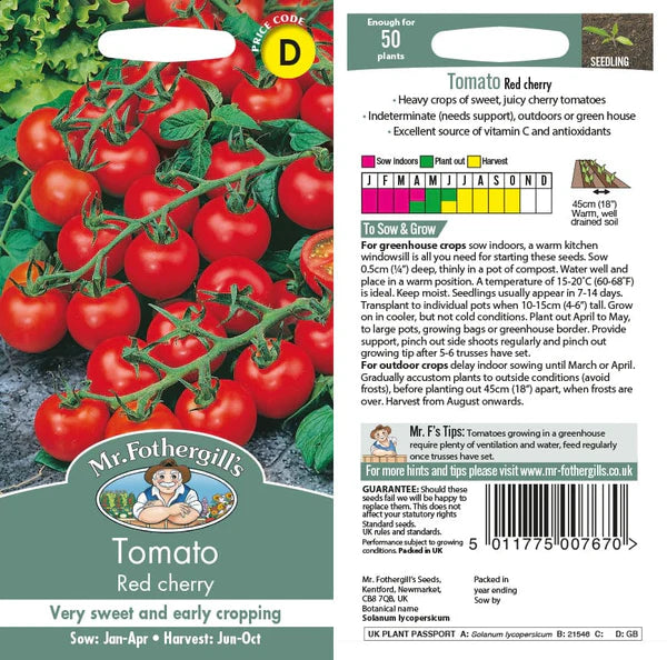 Tomato Red Cherry Seeds
