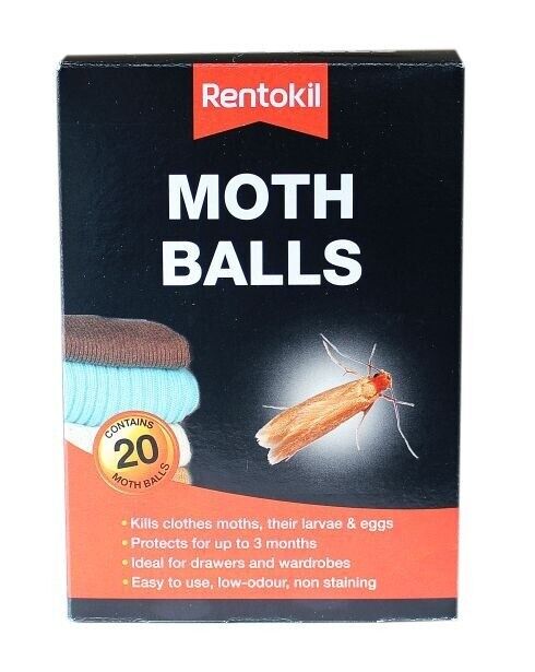 Rentokil Moth Balls Pack of 20