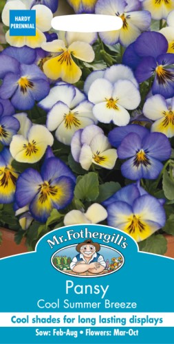 Pansy Cool Summer Breeze Seeds - O'Tooles Tools